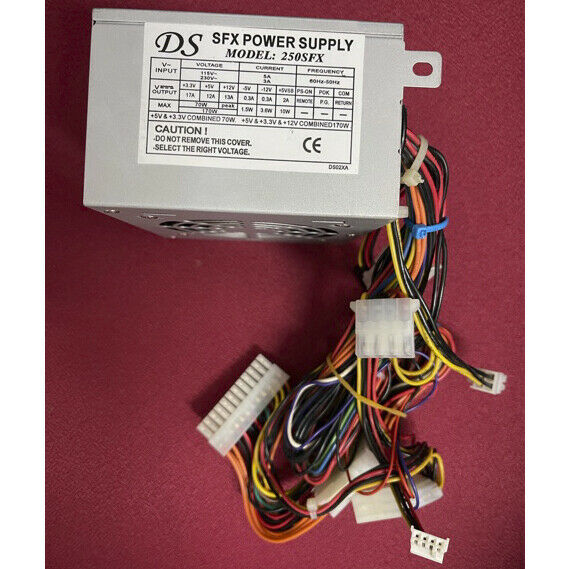 Fuente de Alimentación 170W SFX 250SFX Usado.Sin embalaje original* 125x100x65mm