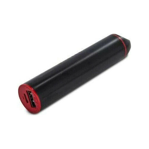 Power Bank My Way MWCHP0078 2600 mAh con cable USB-Micro USB color negro/rojo