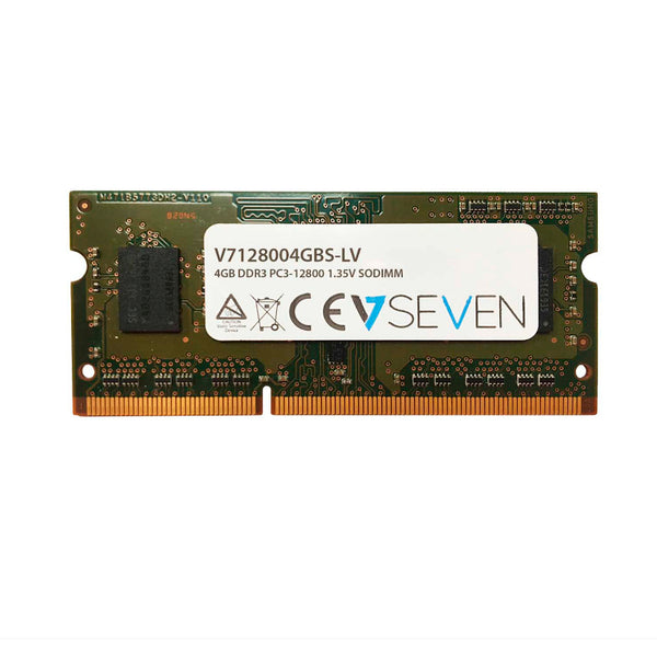 Módulo de memoria RAM V7 4GB DDR3 PC3-12800 – 1600mhz 1.35V SO DIMM V7128004GBS