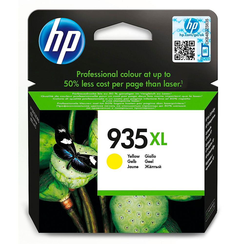 Cartucho Tinta Original HP 935XL Alta Capacidad Amarillo