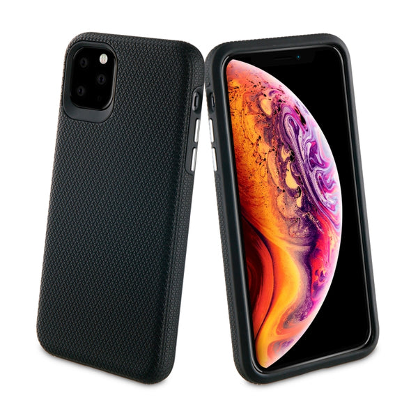 Funda Muvit Tiger Triangle Apple iPhone 11 Pro Max shockproof 1,2m negra.