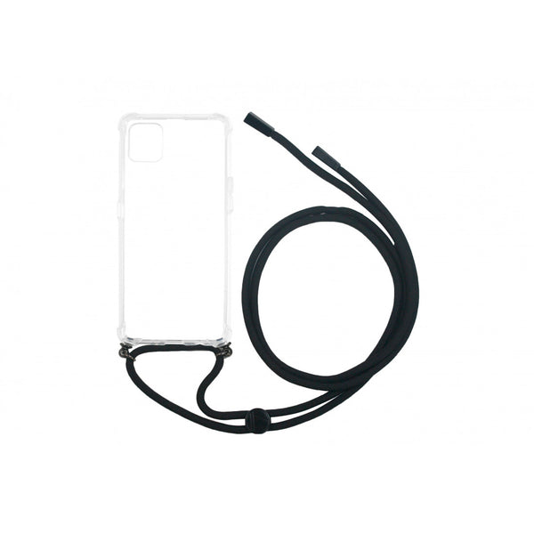 Funda Muvit Life para Apple iPhone 11 con colgante transparente.