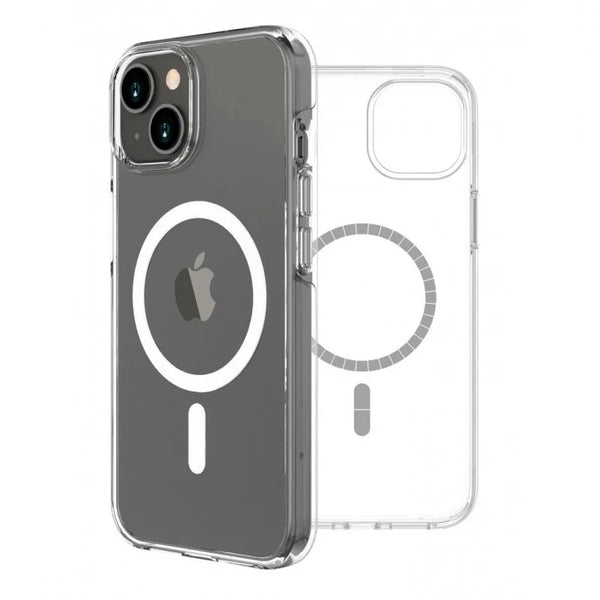 Funda Muvit for Change recycletek Magsafe transparente Apple iPhone 14 Plus