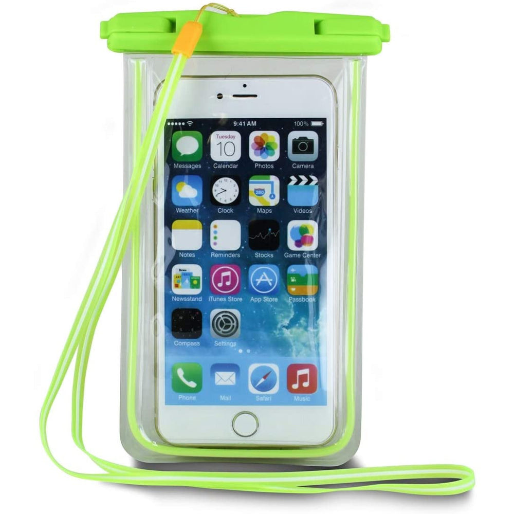 Funda Smartphone acuatica universal hasta 6» Verde Muvit MUWPC0011