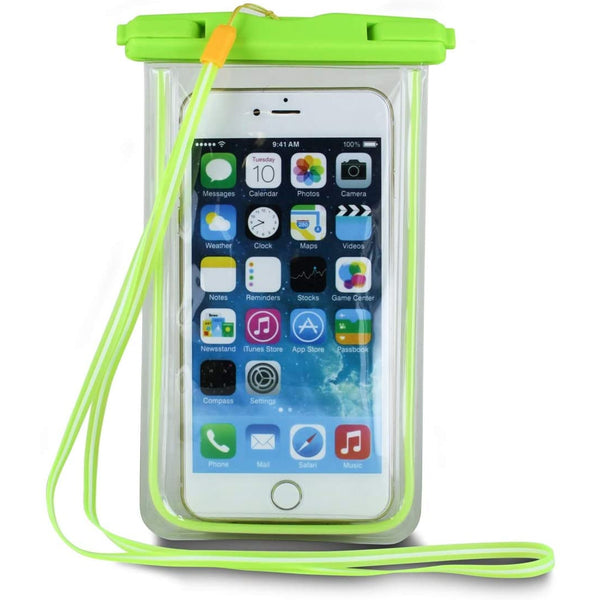 Funda Smartphone acuatica universal hasta 6» Verde Muvit MUWPC0011