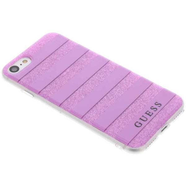 Funda original Guess TPU Stripes Efecto 3D para Apple iPhone 7.