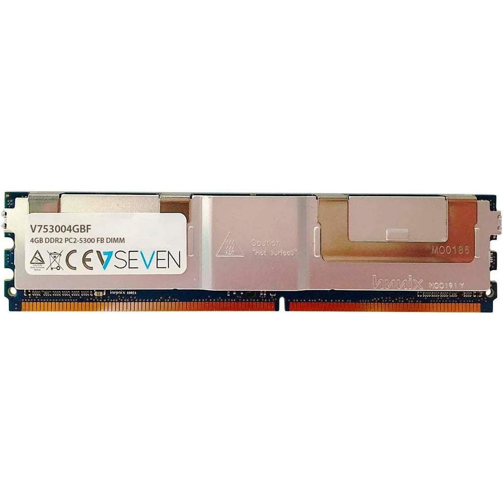 Módulo de memoria RAM V7 V753004GBF 4GB DDR2 PC2-5300 667Mhz 1.8V SERVER Usada