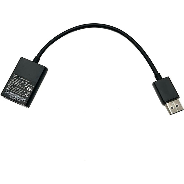 Adaptador HP DisplayPort a VGA 20,3 cm compatible con Windows y Chrome OS