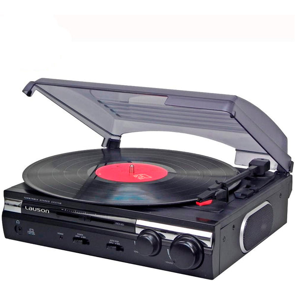 Tocadiscos Vintage Lauson CL-145 Giradiscos Vinilo USB grabador Usado