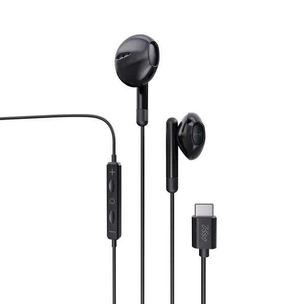 Auriculares Myway MWHPH0033 estéreo tipo C con micrófono negro