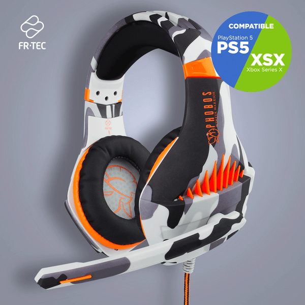 Auriculares Gaming Phobos Winter Warrior FR-TEC Usado