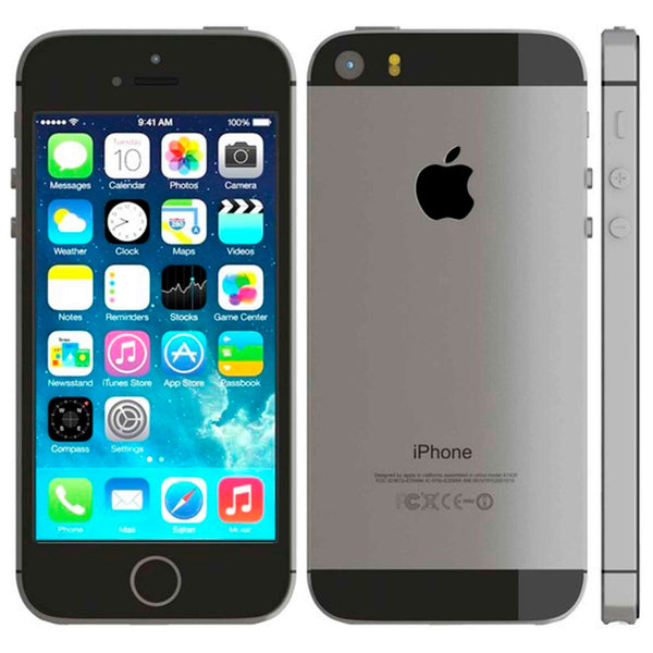 Móvil Apple iPhone 5S 16GB color gris espacial Usado