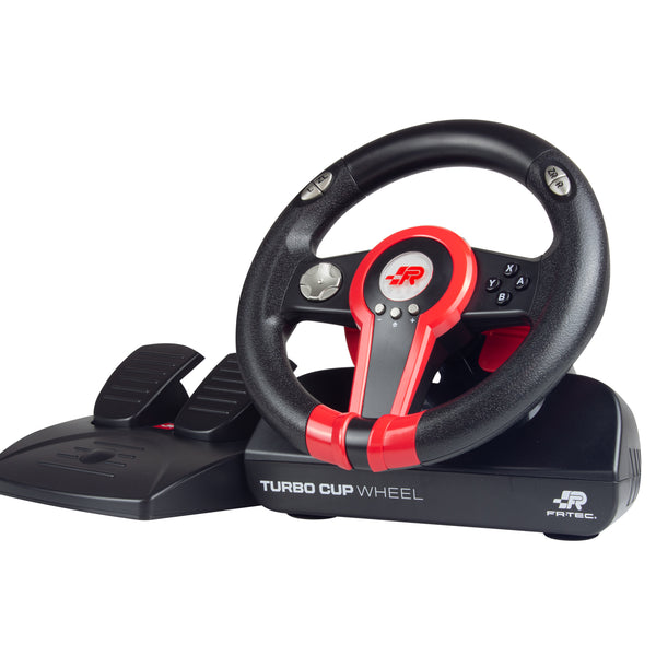 Volante + pedales FR-TEC Turbo Cup Wheel para Nintendo Switch Usado
