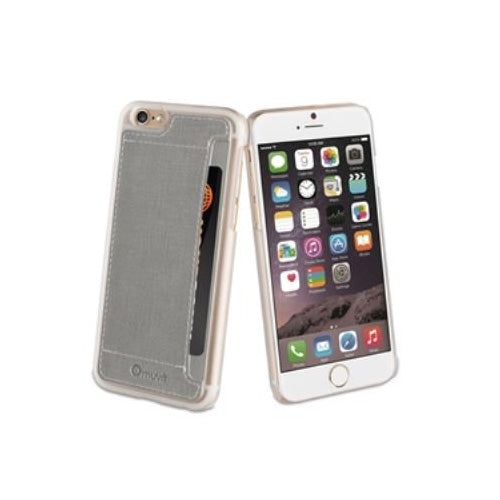 Funda Muvit Ultrafina para Apple iPhone 6/6S color gris.