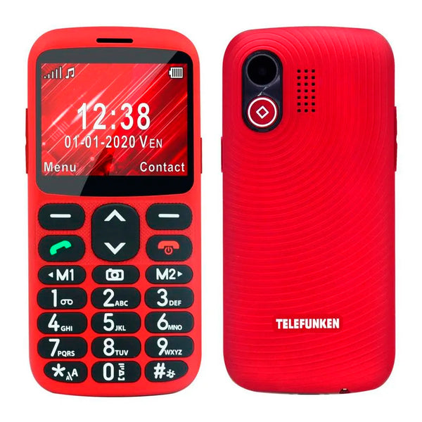 Teléfono Móvil Telefunken Libre S520 2G 2.31″ Rojo