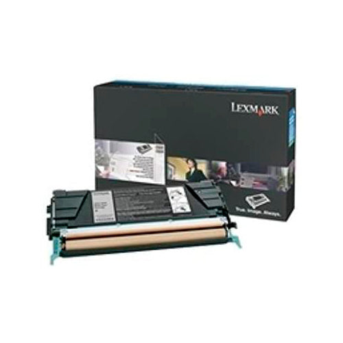 Cartucho de tóner Original Lexmark E462U31E color negro.