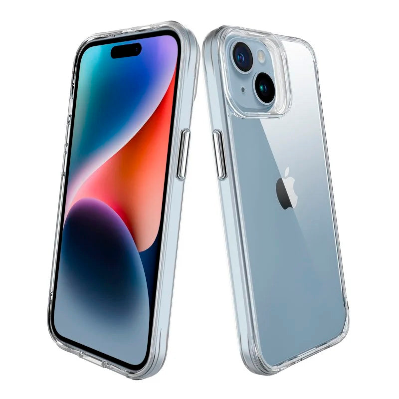 Funda Muvit for Change Shockproof 2m Transparente para Apple iPhone 15 Plus