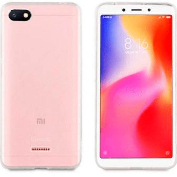 Funda Muvit Cristal Soft para Xiaomi Redmi 6A transparente.