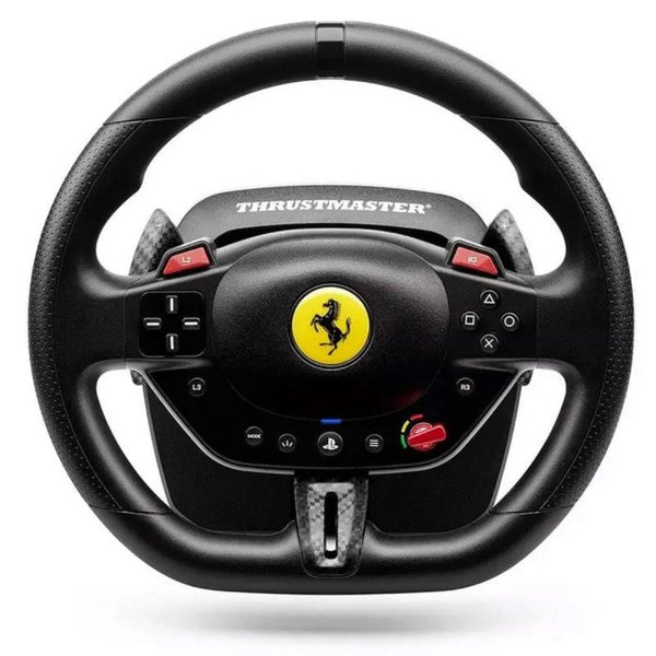 Volante + Pedales de carreras Thrustmaster T98P FERRARI 296GTB PS5/PS4/PC Usado*