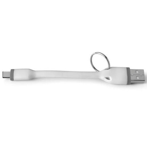 Cable Celly USB a USB-C Blanco 12 cm