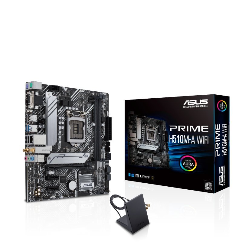 Placa Base Asus PRIME H510M-A WIFI Usada **Falla el primer banco de memoria**