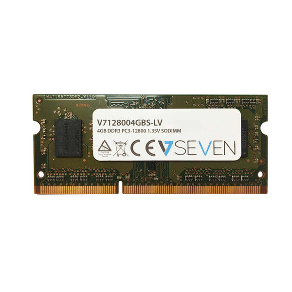 Módulo de memoria RAM V7 V7128004GBS-LV 4GB DDR3 PC3-12800 1600mhz 1.35V SO-DIMM