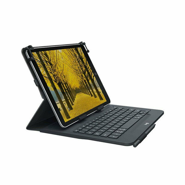 Folio Funda con Teclado Inalámbrico Logitech para Tablets de 9 a 10» Usada