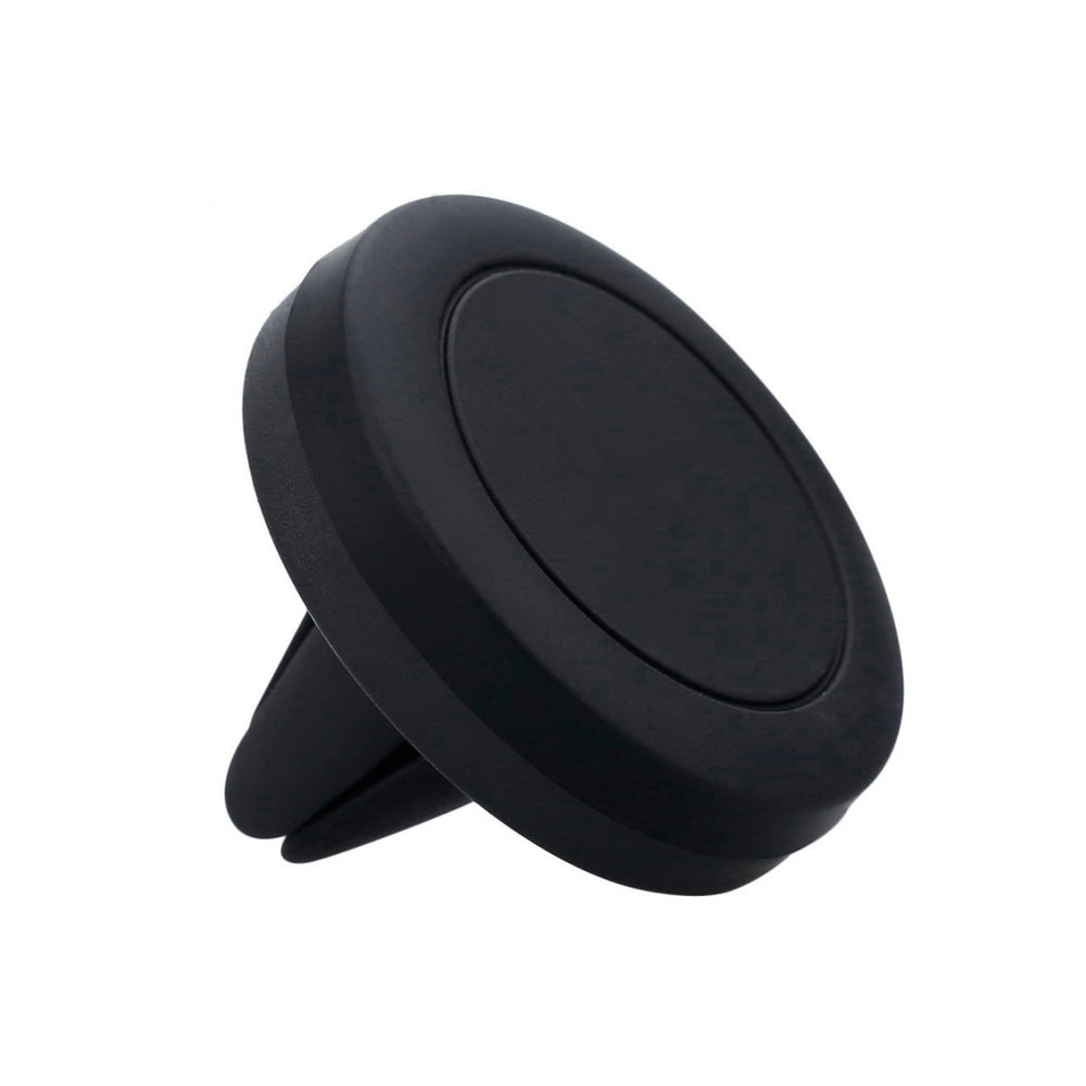 Soporte coche Muvit universal salida aire rotativo magnético negro