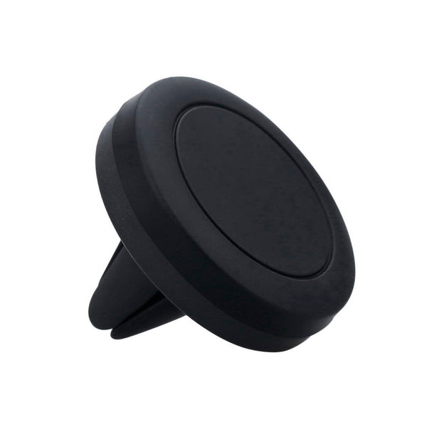 Soporte coche Muvit universal salida aire rotativo magnético negro
