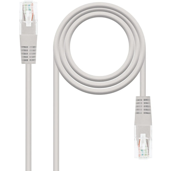 Cable de red NANOCABLE UTP RJ45 Cat-6 Gris 3m