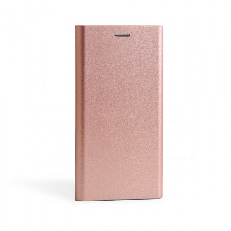 Funda Muvit Libro Dorado Rosa para Xiaomi Redmi Note 5.