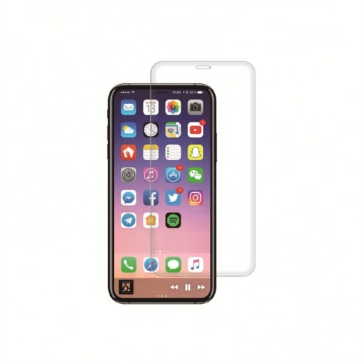 Tiger Glass Muvit para Apple iPhone Xs/X vidrio templado curvo con aplicador
