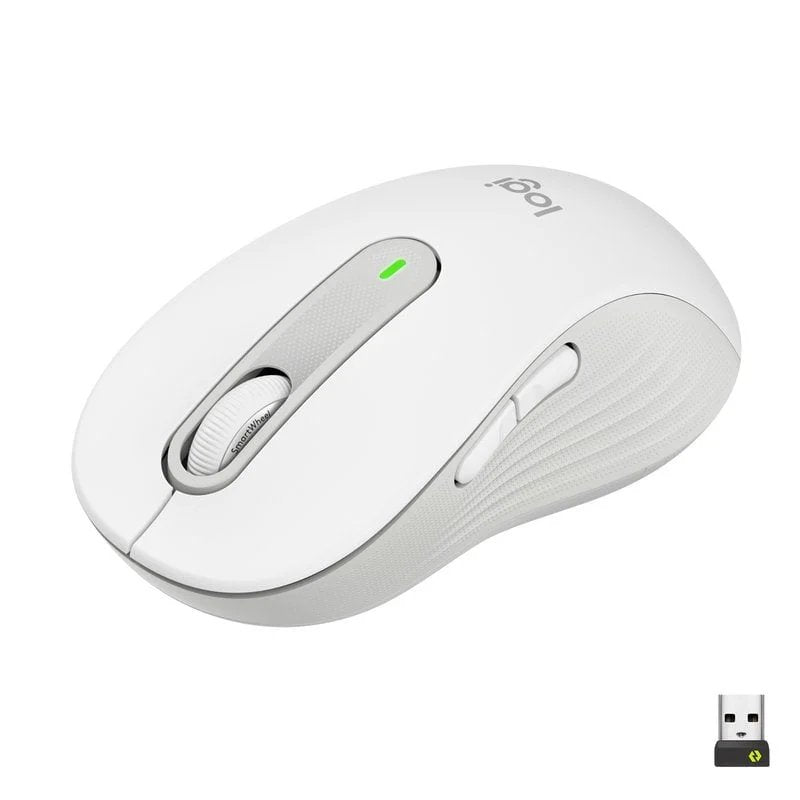 Ratón Logitech Signature M650 L Óptico Inalámbrico 2000DPI Blanco