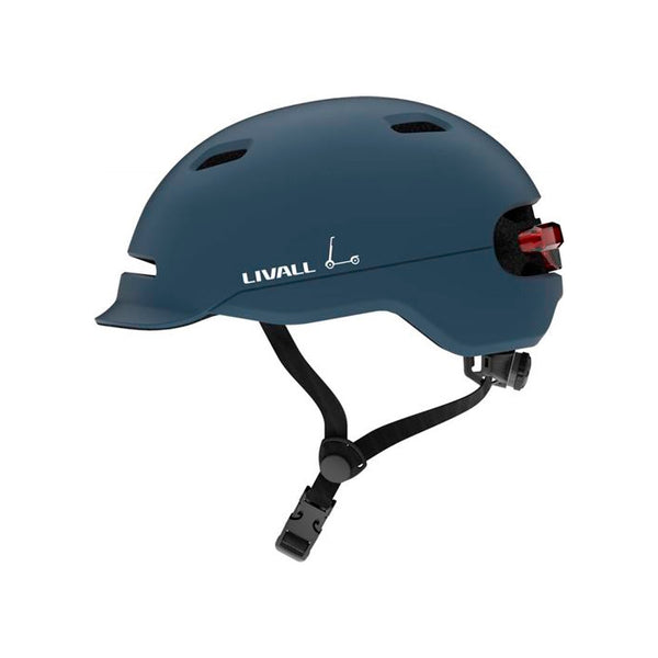 Casco inteligente para viajeros urbanos Livall C20 Talla M Azul Usado *Sin cable