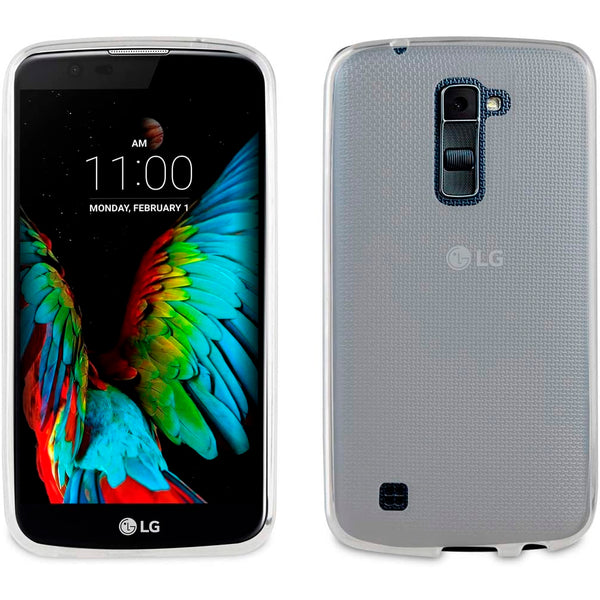 Funda Muvit Cristal Soft para LG K10 transparente.