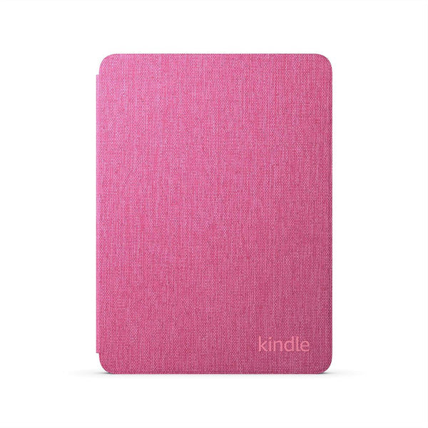 Funda para Kindle Paperwhite/Colorsoft tejido resistente al agua plegable rosa