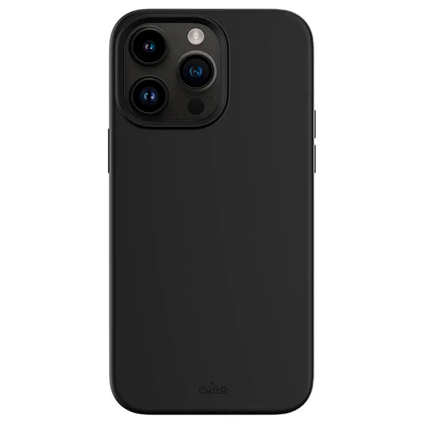 Funda PURO Silicona Icon para Apple iPhone 14 Pro negra Usada