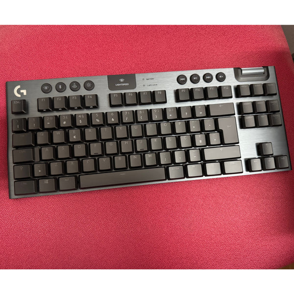 Teclado Mecánico Logitech G915 TKL LightSpeed RGB BT *Golpe lateral, Portugués*