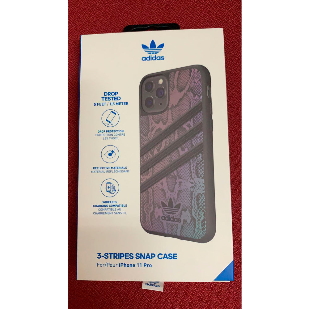 Carcasa Adidas 3 rayas Snap para Apple iPhone 11 Pro Serpiente *SPECIAL EDITION*