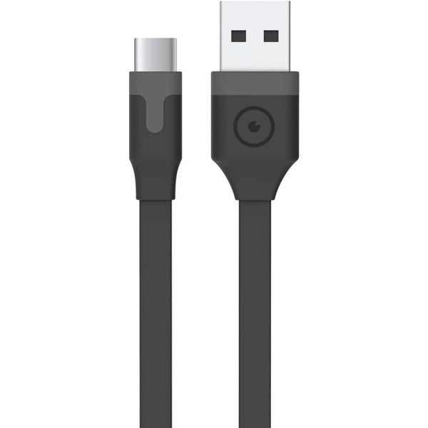 Cable Muvit USB-tipo C 3A 2m Negro, USB-C
