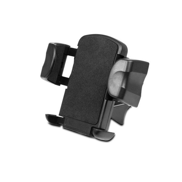 Soporte Coche Universal Muvit. Salida De Aire. Hasta 5» Negro **OFERTA 2×1**.
