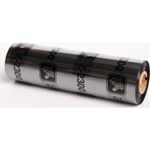 Cinta cebra Zebra 2300 110 mm x 74 m color negro *1 Rollo*