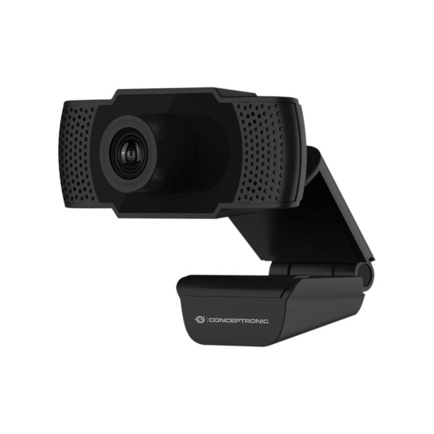 Webcam Conceptronic AMDIS01B USB 30FPS 90º con micrófono integrado