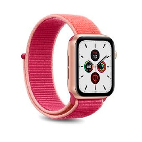 Correa para Apple Watch Puro Icon Nylon 40mm color rosa