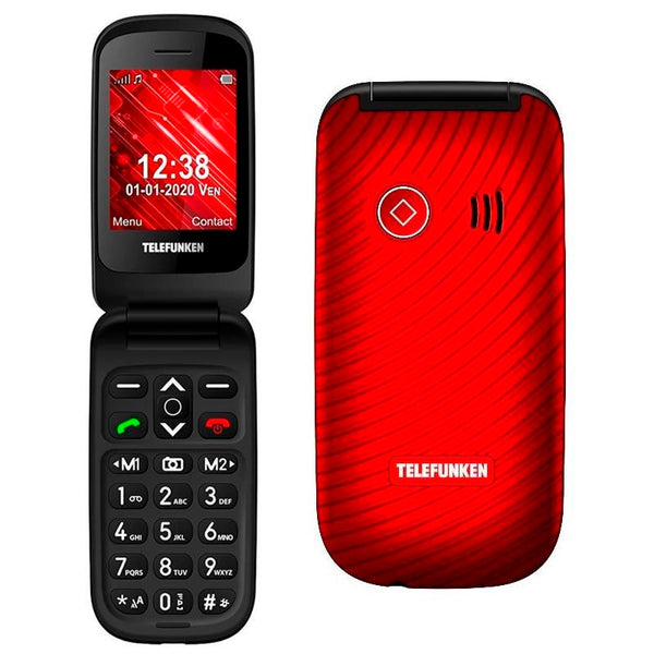Teléfono Móvil Telefunken Libre S440 Senior Rojo