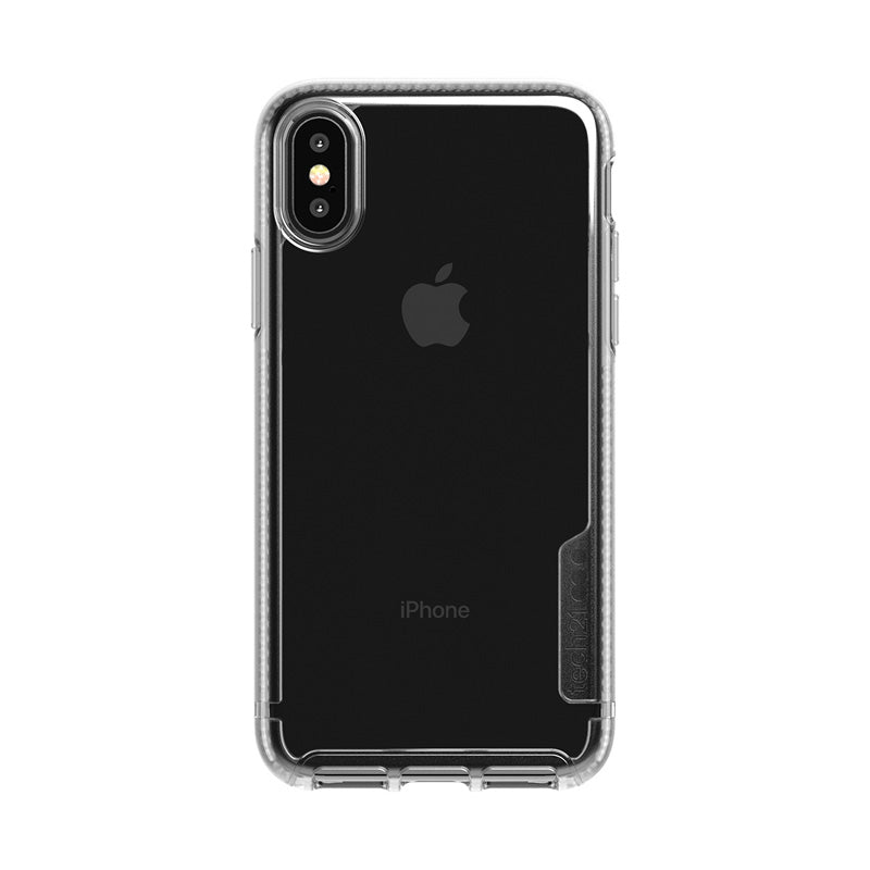 Funda de Silicona Tech21 Pure Clear Transparente para Apple iPhone X/Xs
