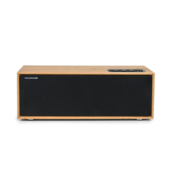 Altavoz Thomson WS702 Bluetooth de Madera 150W Usado **Solo altavoz y cargador**