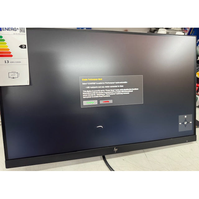 Monitor HP E-Series E22 G5 21.5″ 1920 x 1080 FullHD LED Negro *Tiene una marca*