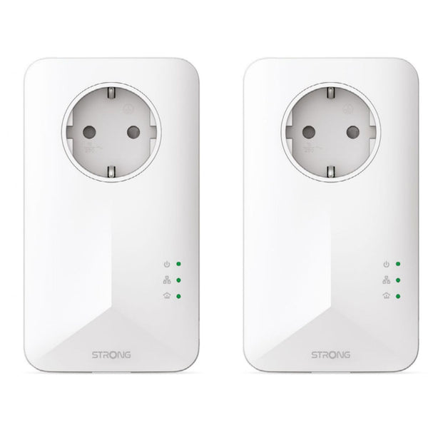 Adaptador Strong Powerline 1000 Duo Wi-Fi EU V2