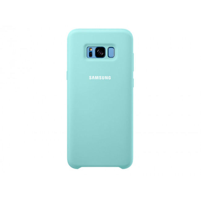 Funda original Samsung de silicona para Samsung Galaxy S8 Plus azul turquesa